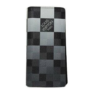 LOUIS VUITTON Portefeuille Brazza NM Blanc Damier - 529-080825